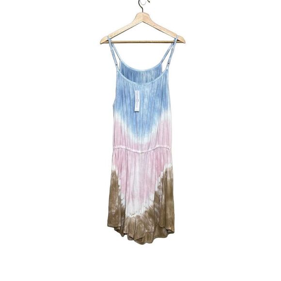 Venus NWT tie dyed tassle tie romper size 2X - Picture 6 of 11